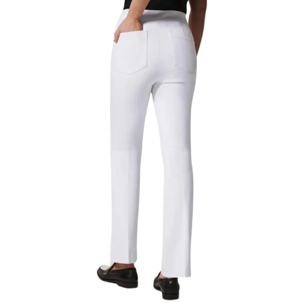Spanx On-the-Go Kick Flare Pant Ultimate Opacity Silver Lining Technolog XL Tall - Picture 6 of 15